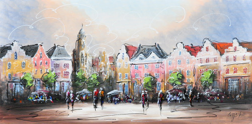 Caspar van Houten + Waar het plein verhalen fluistert